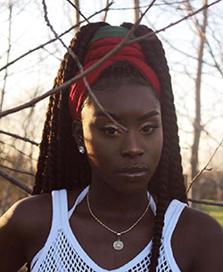 Beautiful Black Women, Black is beautiful, Box braids: Dark skin,  Long hair,  Box braids,  Black Women,  Black hair  