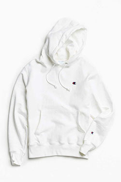 Champion hoodie reverse weave white: Crew neck,  winter outfits,  Polar fleece,  Hoodie  