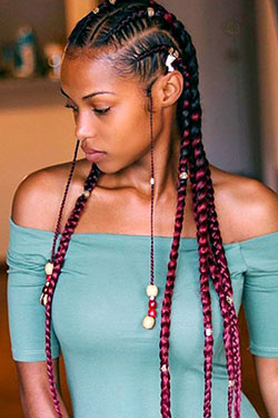 Most tired ideas for summer braid styles, Human hair color: Bob cut,  Hairstyle Ideas,  Box braids,  Pixie cut,  Braids Hairstyles,  French braid,  Black hair  