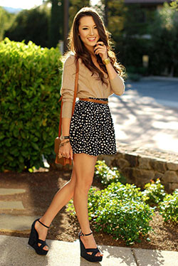 Get stylish look with hapa time 2014, Kylie Jenner: Kylie Jenner,  fashion blogger,  Skirt Outfits  