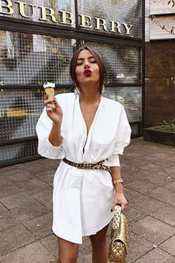 Winter fashion tips for fashion instagram 2019, Fashion blog: Bohemian style,  fashion blogger,  Street Style,  White Party Dresses  