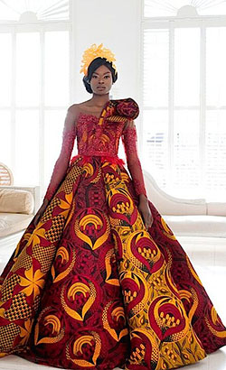 African material wedding dress: Wedding dress,  Kente cloth,  White Wedding Dress,  Dutch Wax,  Lobola Outfits  