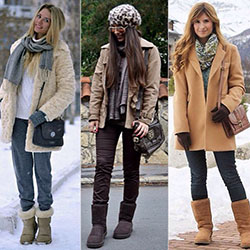 Bota de pelinho look, Ugg boots: High-Heeled Shoe,  Combat boot,  Ugg boots,  Wellington boot,  Snow boot,  Uggs Outfits  