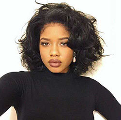 Short medium hairstyles black girl: Lace wig,  Bob cut,  Long hair,  Short hair,  Black Women,  Black hair  