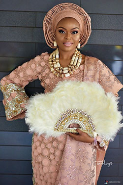 Classic glamorous nigeria traditional wedding, Wedding dress: Wedding dress,  Nigerian Dresses  