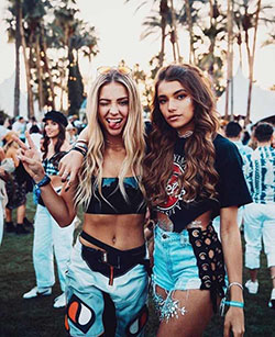 Find these annie and kenzie, Meet Each Other: Coachella Outfits,  Maddie Ziegler  