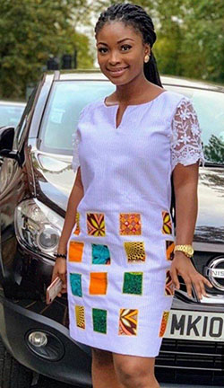 White african dress styles: Cocktail Dresses,  African Dresses,  Bridesmaid dress,  Aso ebi,  Kitenge Dresses  