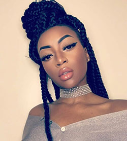 Hot Ebony Teen Long hair: Long hair,  Jheri Curl,  Black hair,  Hot Instagram Teens  