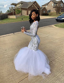 Black Girls Prom Outfits, Wedding dress, Evening gown: Cocktail Dresses,  Evening gown,  Prom outfits  