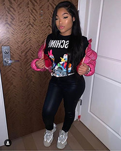 Black Swag Clothing: instafashion,  Street Style,  Black Swag Outfits  