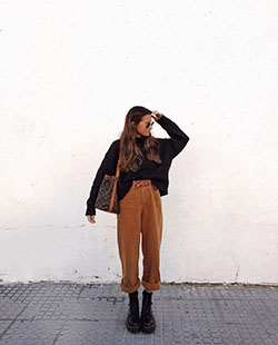 Botas dr martens con pantalon ancho: Combat boot,  Boot Outfits  