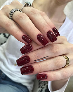 Burgundy Nails, Nail polish, Nail art: Nail Polish,  Nail art,  Gel nails,  Artificial nails  