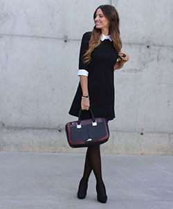 Cool looks for little black dress, Casual wear: Smart casual,  Trench coat,  Business Outfits  