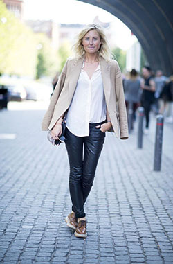 Half tuck shirt pants, Dress shirt: shirts,  Leather Pant Outfits  