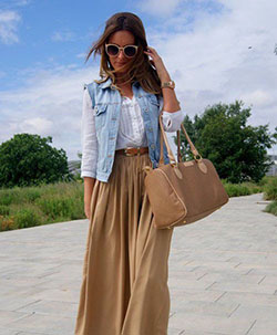 Casual Peasant Skirt Ideas: Long Skirt,  Skirt Outfits  