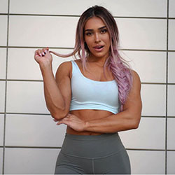 Look for the best new active undergarment, Cass Martin: Fitness Model,  Fit Women,  Cass Martin  