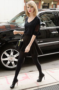 Everyone to check taylor swift tights: Skirt Outfits,  Taylor Swift  