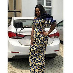 Ankara Gown Styles, Car door: Ankara Outfits,  Ankara Gowns  