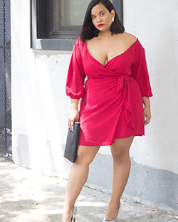 Top 20 images for fashion model, Fashion To Figure: Cocktail Dresses,  Plus size outfit,  Plus-Size Model,  Ashley Graham  