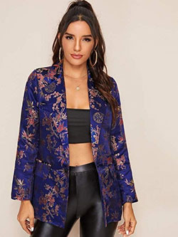 Oh! Really nice cobalt blue: Cobalt blue,  Blazer Outfit  