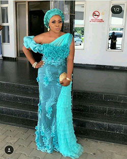 Aso Ebi Styles, African wax prints: Cocktail Dresses,  Wedding dress,  Aso ebi,  Aso Ebi Dresses  