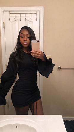 Beautiful Black Women, Little black dress: Black Women  