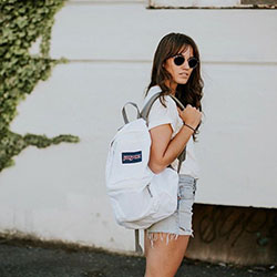 Outfits With Backpacks, Shoulder strap: Shoulder strap,  Backpack Outfits  