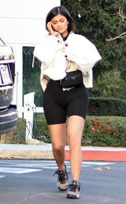 Kylie jenner after giving birth: Kylie Jenner,  Shorts Outfit  