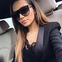 Attractive ideas for sunglasses for women, Cat eye glasses: Retro style,  Luxury goods,  Sunglasses,  Rimless eyeglasses  