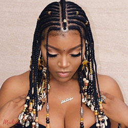 All size and style fulani styles, Artificial hair integrations: Long hair,  Box braids,  Mohawk hairstyle,  Braids Hairstyles,  Fula people,  Black hair  