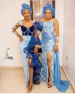 Aso Ebi Styles, African wax prints, Vestido de Encaje: Cocktail Dresses,  Aso ebi,  Aso Ebi Dresses  