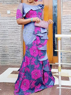 Aso Ebi Styles, Discounts and allowances, Maxi dress: Evening gown,  Sleeveless shirt,  Crew neck,  Maxi dress,  Formal wear,  Aso Ebi Dresses  