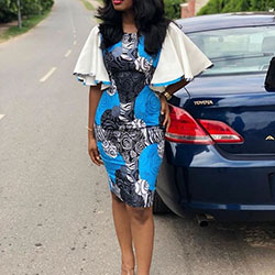 Ankara Gown Styles, African wax prints, Open Back Dress: African Dresses,  Sheath dress,  Maxi dress,  Short Dresses,  Ankara Outfits  