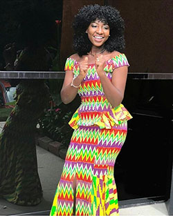 Discover these trendy kente slit, African wax prints: Aso ebi,  Kente cloth,  Kaba Styles  