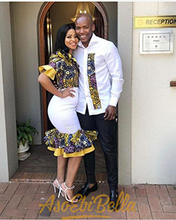 Modern african attire for couples 2019: African Dresses,  Aso ebi,  Roora Dresses  