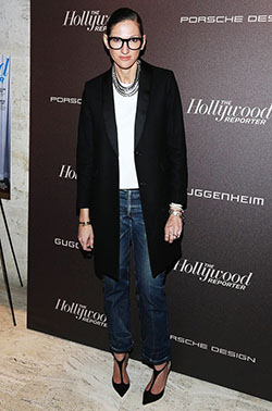 Check these! hollywood reporter, Jenna Lyons: winter outfits  