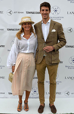 Polo match dress code: Wedding dress,  Dress code,  Western wear,  couple outfits  