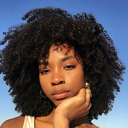 Beautiful Black Women, head hair, Hair coloring: Long hair,  Hair Color Ideas,  Hairstyle Ideas,  Jheri Curl,  Black Women,  Hair Care,  Black hair  