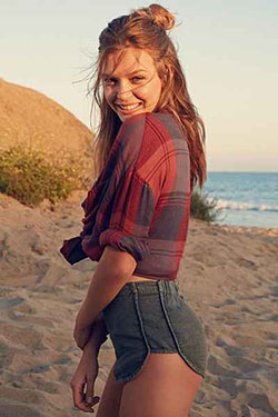 Girls in dolphin shorts, Josephine Skriver: Shorts Outfit,  Urban Outfitters  