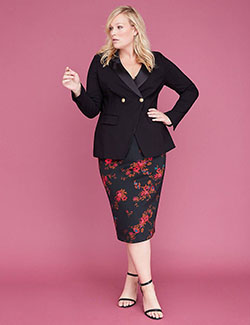 Fashionable Formal Attire For Work: Plus size outfit,  Summer Work Outfit  