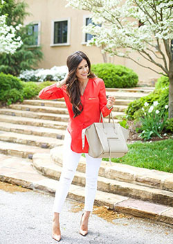 Outfits With White Denim: White Denim Outfits  