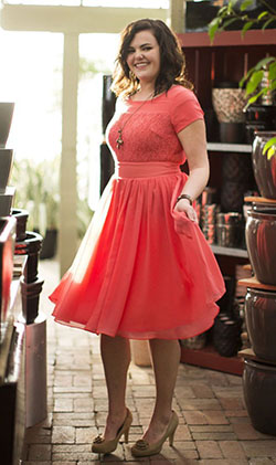 Plus size coral bridesmaid dresses: Bridesmaid dress,  Sheath dress,  Clothing Ideas,  Clubbing outfits  