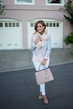 Outfits With White Denim, Tote bag: White Denim Outfits  