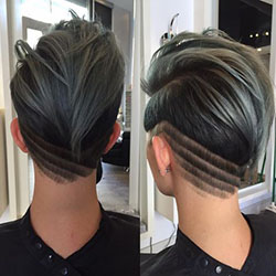 Find out more on cute undercut designs, Pixie cut: Long hair,  Hairstyle Ideas,  Short hair,  Pixie cut,  Bob Hairstyles  