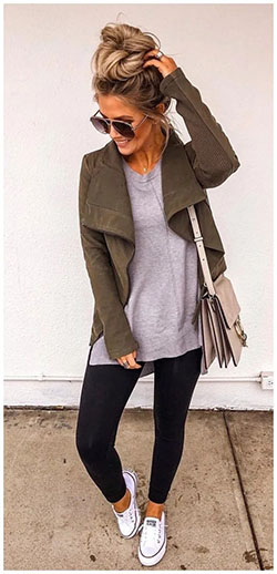 Fashionable Spring Outfit Ideas For 2020, Casual wear, Knee-high boot: Boot Outfits,  Knee highs,  Spring Outfits,  Casual Outfits  