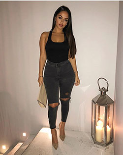 Beautiful & Stylish arabic girl instagram, Arabic Language: Night Out Outfits  