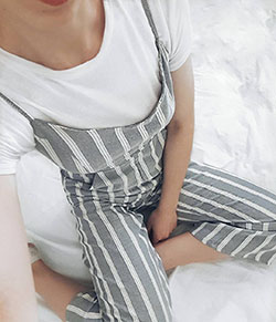 Jumpsuit outfit white shirt, Crop top: Crop top,  Pant Outfits  