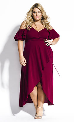 Miss Jessica Maxi Dress - Garnet Beautiful Cocktail Dress For Plus Size Women: Girls Outfit,  party outfits,  Cocktail Dresses,  Cute Cocktail Dress,  Cocktail Outfits Summer,  Cocktail Party Outfits  