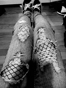 Fashionable Fishnet Rhinestone Baddie Outfit For Girls: Fishnet Leggings Outfit  