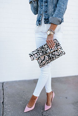 Denim Vest Outfit Ideas, Animal print, Sports shoes: Denim Outfits,  Dress code,  Animal print,  Sports shoes  